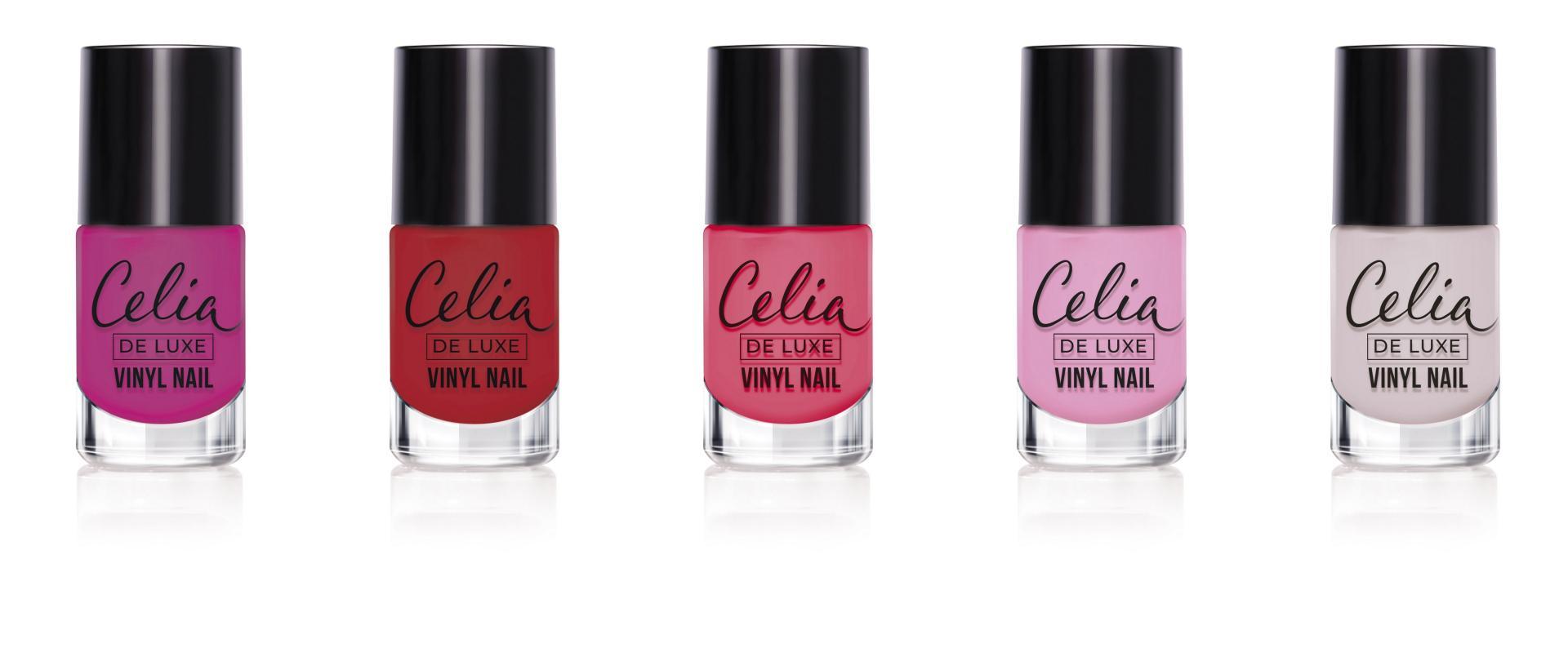 Lakiery winylowe Celia de Luxe Vinyl Nail